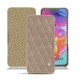 Funda de piel Samsung Galaxy A70 - Taupe vintage - Couture