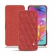 Lederschutzhülle Samsung Galaxy A70 - Cerise vintage - Couture