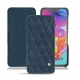 Custodia in pelle Samsung Galaxy A70 - Jean vintage - Couture