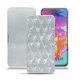 硬质真皮保护套 Samsung Galaxy A70 - Platinium - Couture