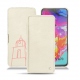Funda de piel Samsung Galaxy A70 - Blanc escumo