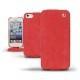 Funda de piel Apple iPhone 5  - Cerise vintage ( Pantone 185C ) 