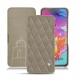 Samsung Galaxy A70 leather case - Darboun sabla - Couture