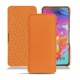 Lederschutzhülle Samsung Galaxy A70 - Orange PU
