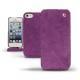Funda de piel Apple iPhone 5  - Prune vintage ( Pantone 512C ) 