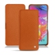 Capa em pele Samsung Galaxy A70 - Orange vibrant