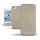 Apple iPhone 5S  leather case - Taupe vintage ( Pantone 7530C ) 
