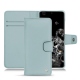 Housse cuir Samsung Galaxy S20 Ultra 5G - Bleu ciel ( Nappa - Pantone 277C ) 