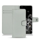 Samsung Galaxy S20 Ultra 5G leather case - Gris ( Nappa - Pantone W428C ) 
