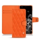 Capa em pele Samsung Galaxy S20 Ultra 5G - Orange fluo - Couture