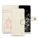 Samsung Galaxy S20 Ultra 5G leather case - Blanc escumo