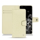 レザーケース Samsung Galaxy S20+ 5G - Ivoire ( Sleek P C12 - White ) 