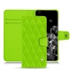 Custodia in pelle Samsung Galaxy S20+ 5G - Vert fluo - Couture