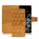 レザーケース Samsung Galaxy S20+ 5G - Or Maïa - Couture