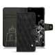 Funda de piel Samsung Galaxy S20+ 5G - Negre poudro - Couture