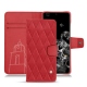 Housse cuir Samsung Galaxy S20+ 5G - Rouge troupelenc - Couture