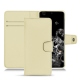 Housse cuir Samsung Galaxy S20+ 5G - Beige PU