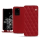 Custodia in pelle Samsung Galaxy S20 Ultra 5G - Rouge - Couture ( Nappa - Pantone 199C ) 