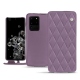 Custodia in pelle Samsung Galaxy S20 Ultra 5G - Lilas - Couture ( Nappa - Pantone 2645U ) 