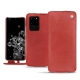 Lederschutzhülle Samsung Galaxy S20 Ultra 5G - Cerise vintage ( Pantone 185C ) 
