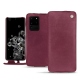 Capa em pele Samsung Galaxy S20 Ultra 5G - Prune vintage ( Pantone 512C ) 