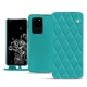Capa em pele Samsung Galaxy S20 Ultra 5G - Bleu fluo - Couture