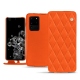 Capa em pele Samsung Galaxy S20 Ultra 5G - Orange fluo - Couture