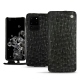 Custodia in pelle Samsung Galaxy S20 Ultra 5G - Autruche nero