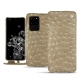 Custodia in pelle Samsung Galaxy S20 Ultra 5G - Autruche desert