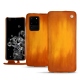 Housse cuir Samsung Galaxy S20 Ultra 5G - Orange Patine