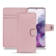 Capa em pele Samsung Galaxy S20 - Rose ( Nappa - Pantone 2365C ) 