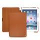 Apple iPad Air  leather case - Marron ( Nappa - Pantone 1615C ) 