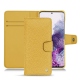 Capa em pele Samsung Galaxy S20 - Mimosa ( Pantone 141C ) 