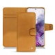 Housse cuir Samsung Galaxy S20 - Or Maïa ( Pantone 871C ) 