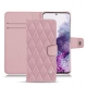 Custodia in pelle Samsung Galaxy S20 - Rose - Couture ( Nappa - Pantone 2365C ) 
