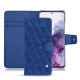 Funda de piel Samsung Galaxy S20 - Bleu océan - Couture ( Nappa - Pantone 293C ) 