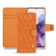 Funda de piel Samsung Galaxy S20 - Orange - Couture ( Nappa - Pantone 1495U ) 