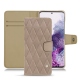 硬质真皮保护套 Samsung Galaxy S20 - Taupe vintage - Couture