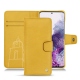 Lederschutzhülle Samsung Galaxy S20 - Jaune soulèu
