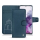 Capa em pele Samsung Galaxy S20 - Blu mediterran