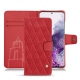 Capa em pele Samsung Galaxy S20 - Rouge troupelenc - Couture