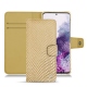Samsung Galaxy S20 leather case - Serpent sabbia