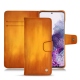 Custodia in pelle Samsung Galaxy S20 - Orange Patine