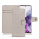 Custodia in pelle Samsung Galaxy S20 - Taupe innocent