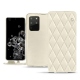 Capa em pele Samsung Galaxy S20+ 5G - Blanc - Couture ( Bologna - White ) 