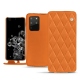 Samsung Galaxy S20+ 5G leather case - Orange - Couture ( Nappa - Pantone 1495U ) 