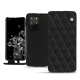 Funda de piel Samsung Galaxy S20+ 5G - Ebène - Couture ( Sleek P C12 - Black ) 