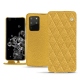 Samsung Galaxy S20+ 5G leather case - Mimosa - Couture ( Pantone 141C ) 