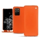 Capa em pele Samsung Galaxy S20+ 5G - Orange fluo