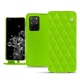 Custodia in pelle Samsung Galaxy S20+ 5G - Vert fluo - Couture